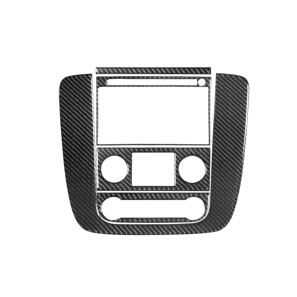 Carbon Fiber Manual Climate Control Trim For Silverado/tahoe/ for sierra 2007-2014 B v