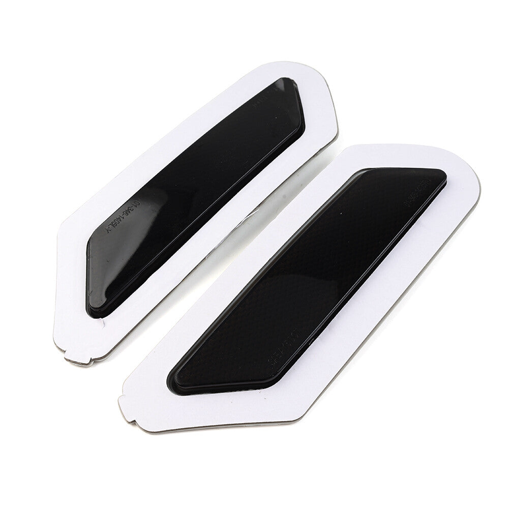 Black Front Bumper Reflector Indicator Turn Signal Light for Audi Q5 SQ5 18-20