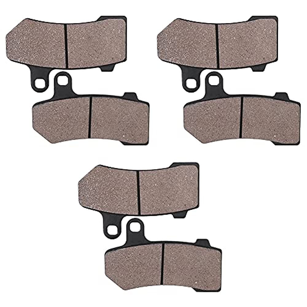 Front Rear brake pads for FLHTC Electra Glide Classic 2008-2012 FLHTCU Ultra