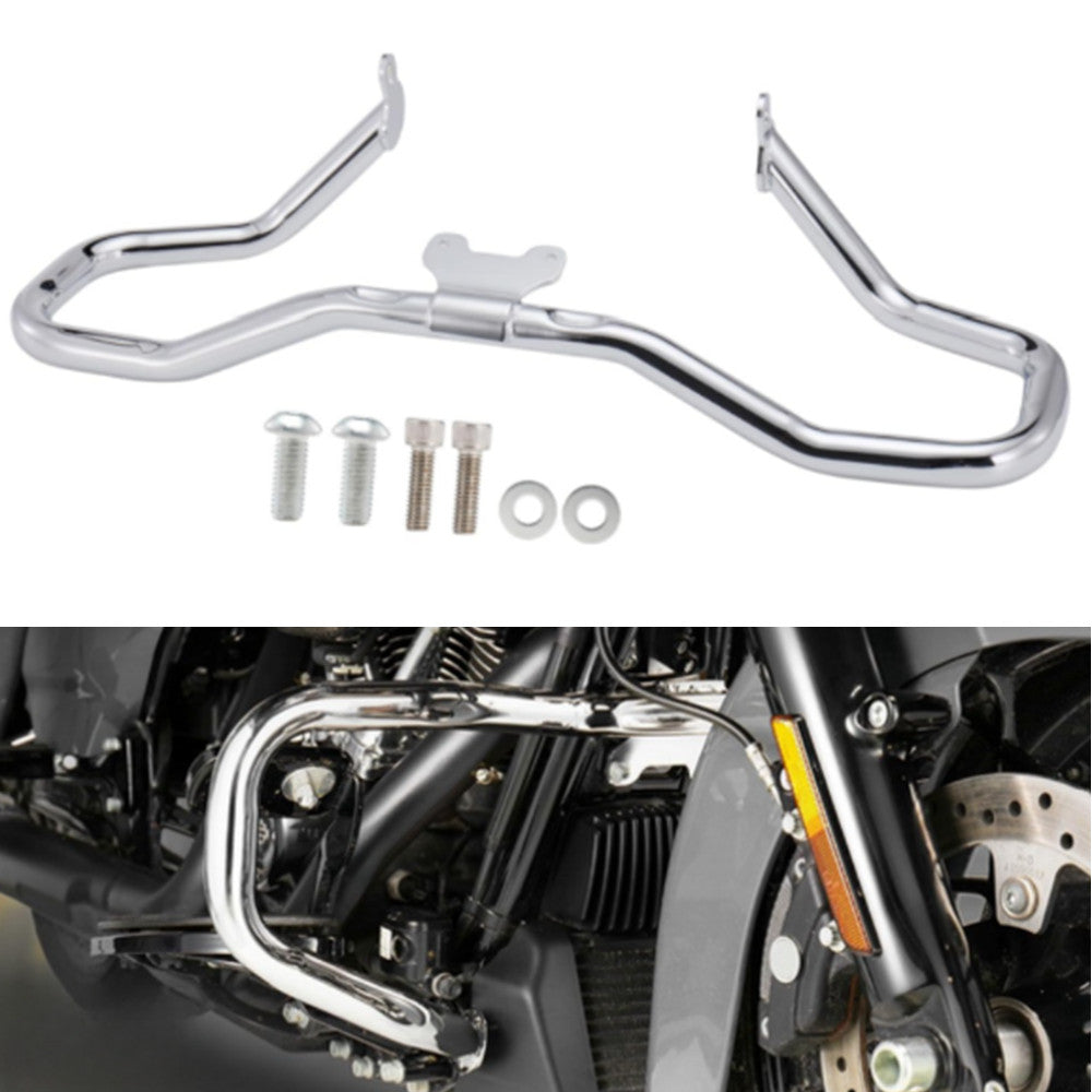 Chrome Engine Guard Highway Crash Bar for Harley 2018 - 2023 Softail Low Rider n