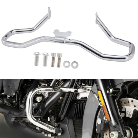 Chrome Engine Guard Highway Crash Bar for Harley 2018 - 2023 Softail Low Rider n