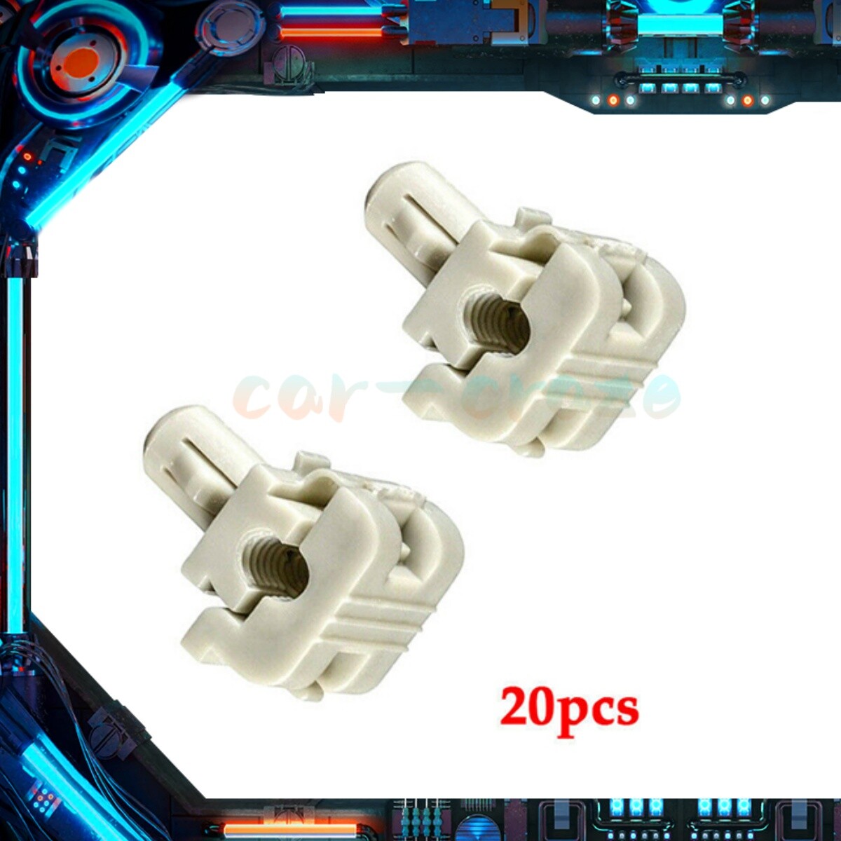 20pcs Tailgate Door Lock Rod Latch Clips for Ford F150 1997-2004 F250 1997-1999