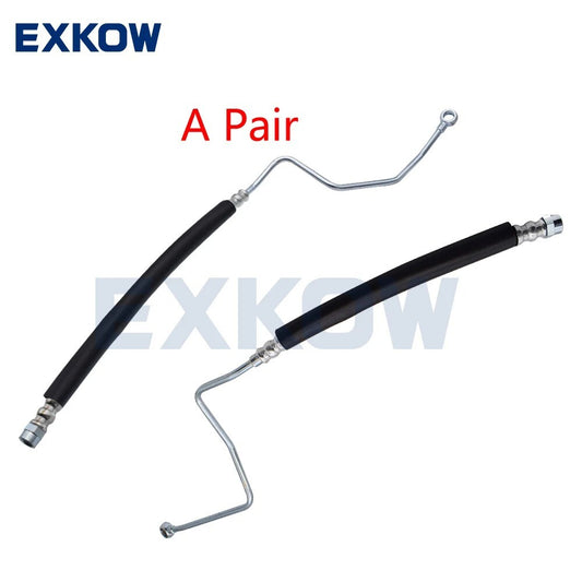 A Pair Oil Cooler Hose for Mitsubishi Pajero 3.0L 3.5L 90-04 MR204353 MR204354 Q