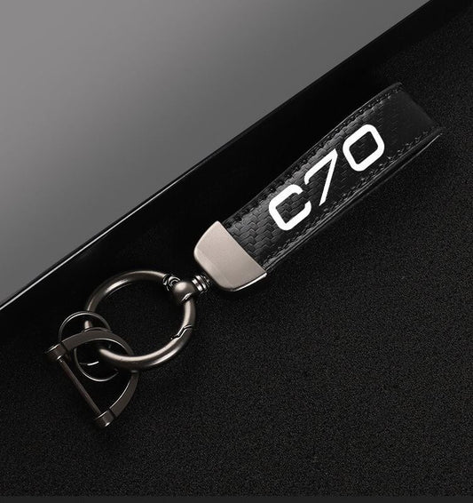 LED Colored Car Keychain Crystal Keyring for Alfa Romeo Giulietta Giulia 147