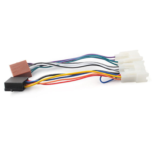 for Toyota ISO WIRING HARNESS Stereo Radio Plug Lead Loom Connector Adaptor Q