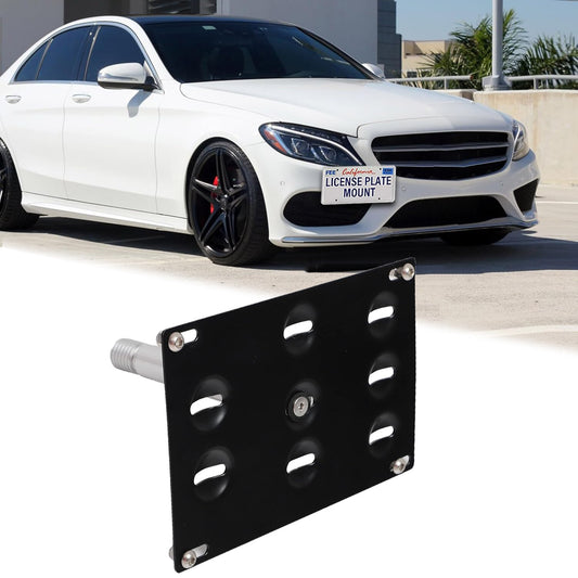 for Mercedes-Benz E Class W212 W213 Front Tow Hook License Plate Bracket Mount