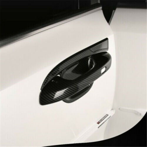 4P For Rogue 2021-2023 ABS Wood Grain Color Interior Door Bowl Cover Trim v
