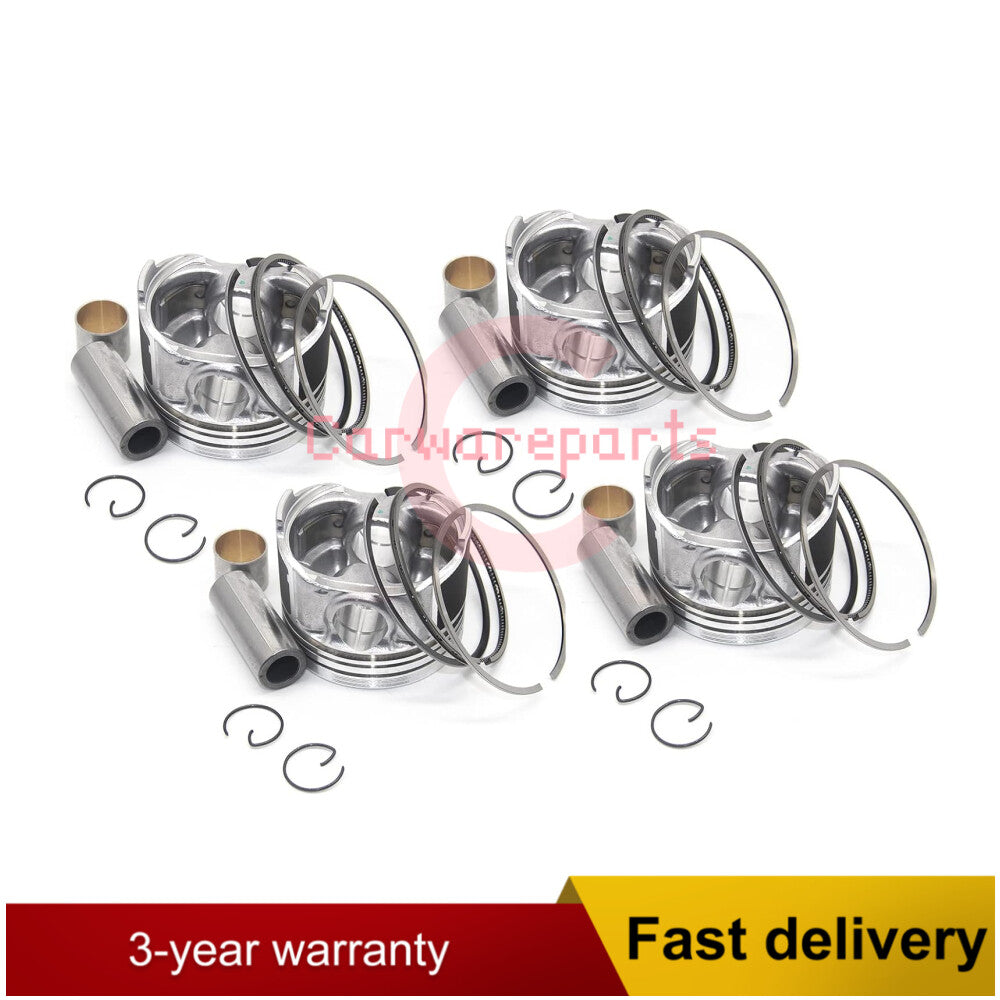 4-piece piston kit compatible with Cat 3024T, 3024C, C2.2, and C2.2T engines.