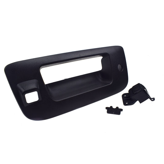 Tailgate handle frame with camera for Silverado for GMC for Sierra 1500 2500 3500- v