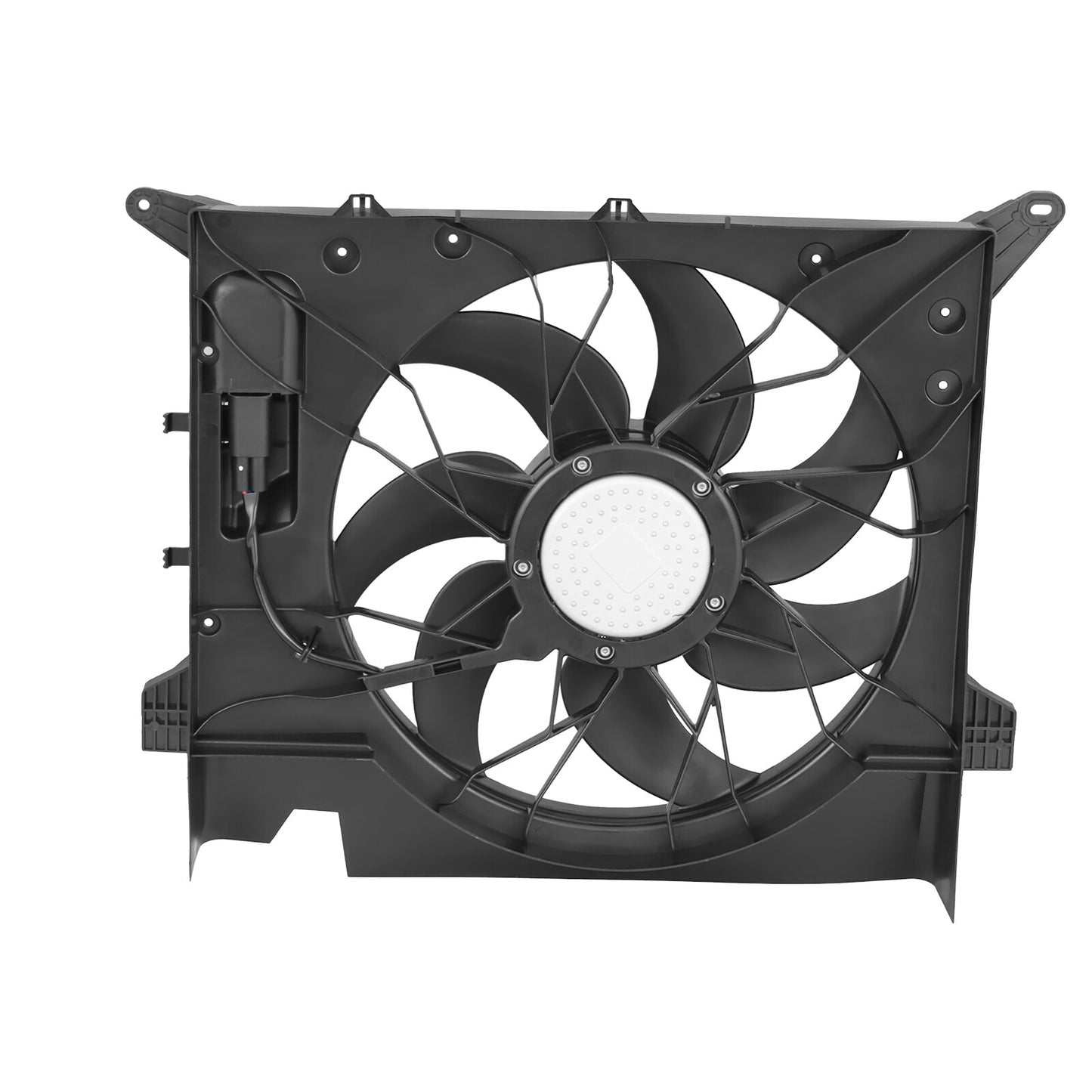 for Volvo XC90 2003-2014 Engine Cooling Fan Replacement Part VO3115112 with Motor Q