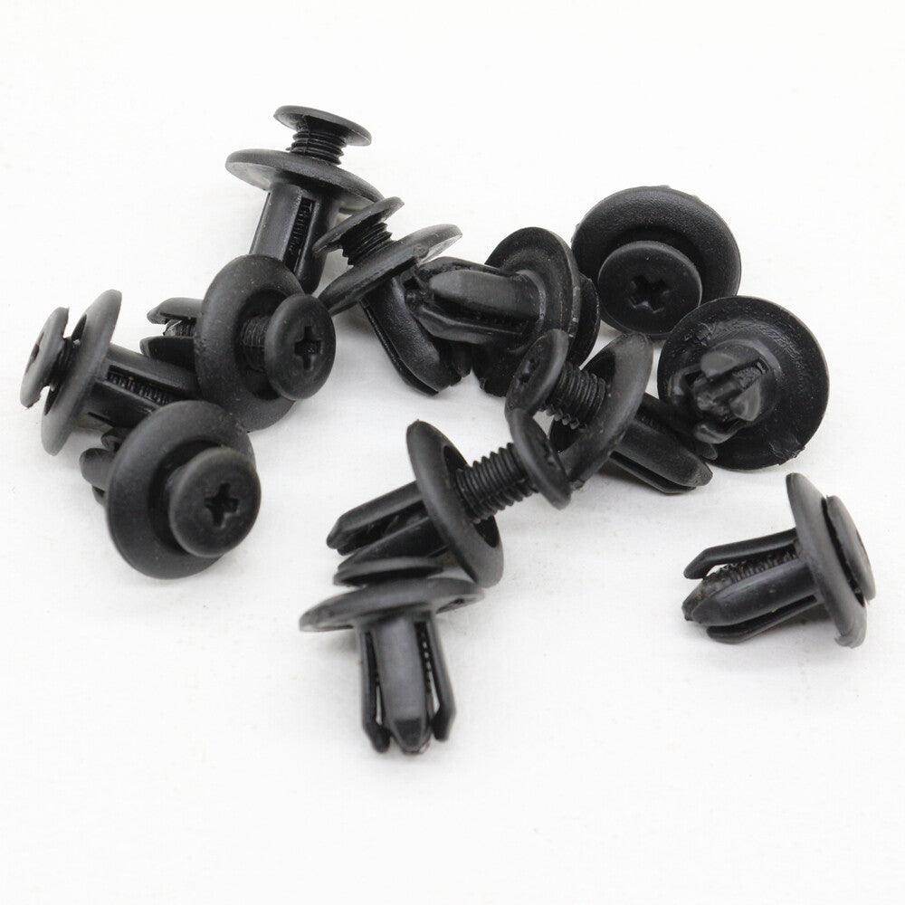50 Bumper Fender  Cowl Grille Retainer Plastic Screw for Ford for Mazda for Hyundai for Kia