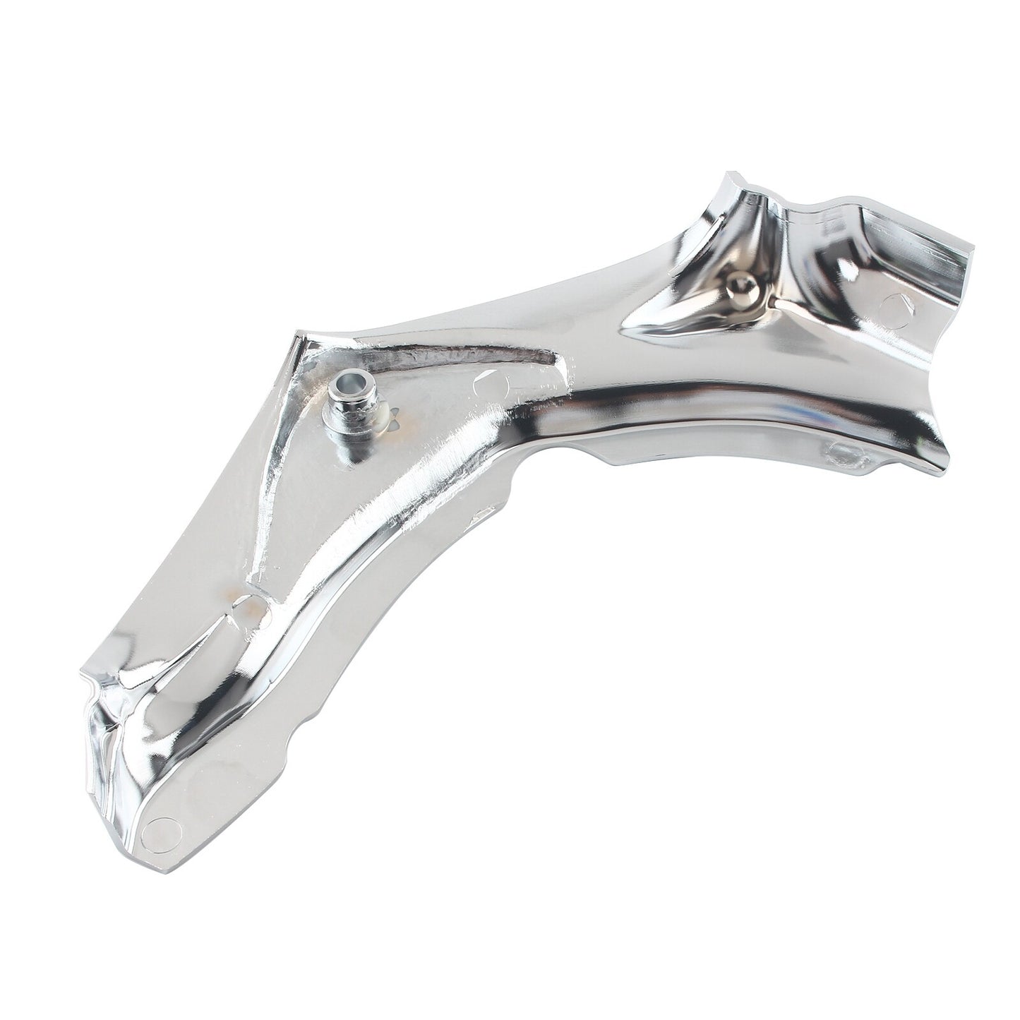 Chrome Cylinder Base Side Cover for Harley Heritage Softail FLSTC FLSTN 2007-17 Q