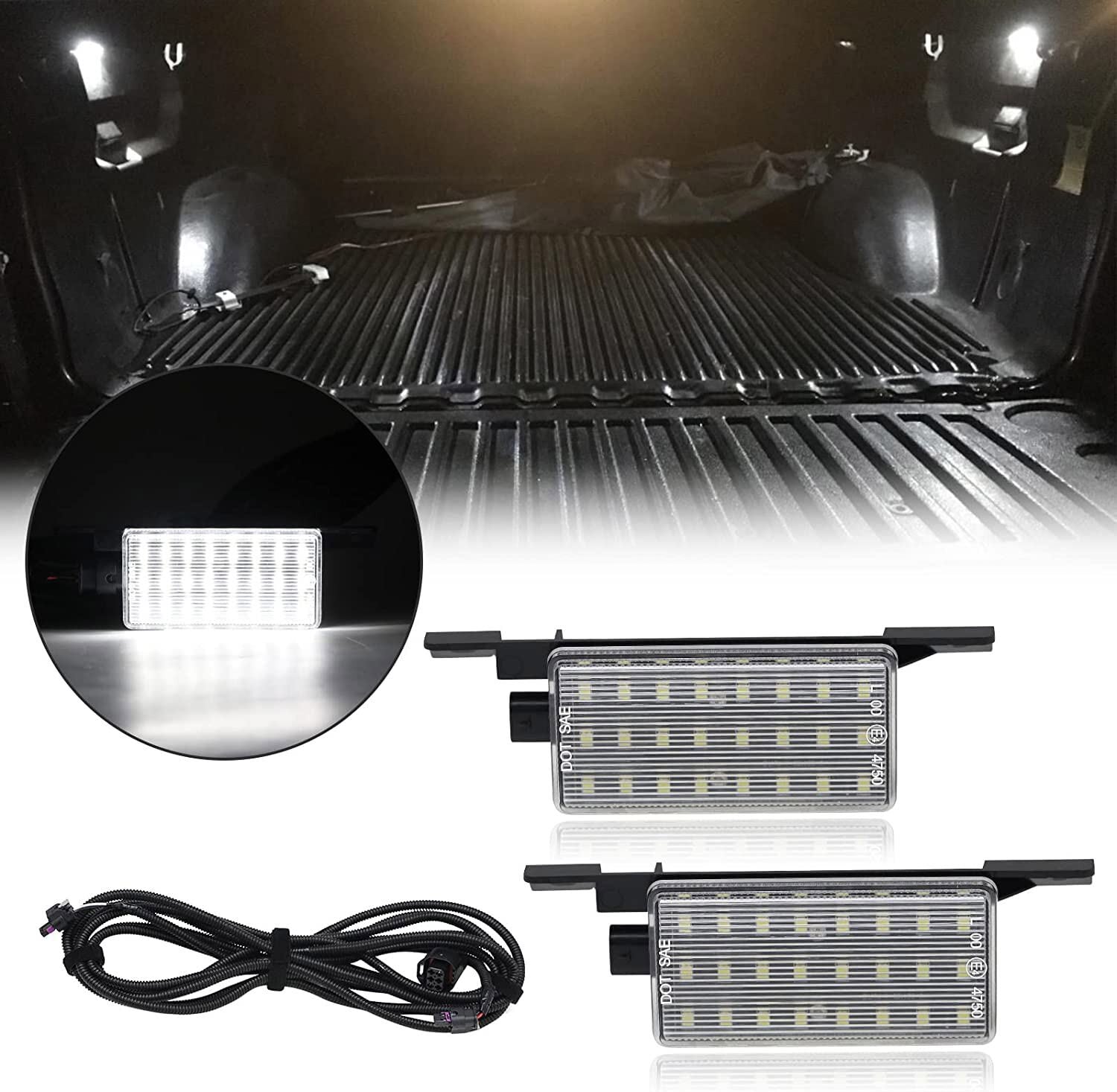 Piece LED Trunk Bed Lighting Kit for 2016 - 19 for Silverado for Sierra 1500 2500 3500 - v