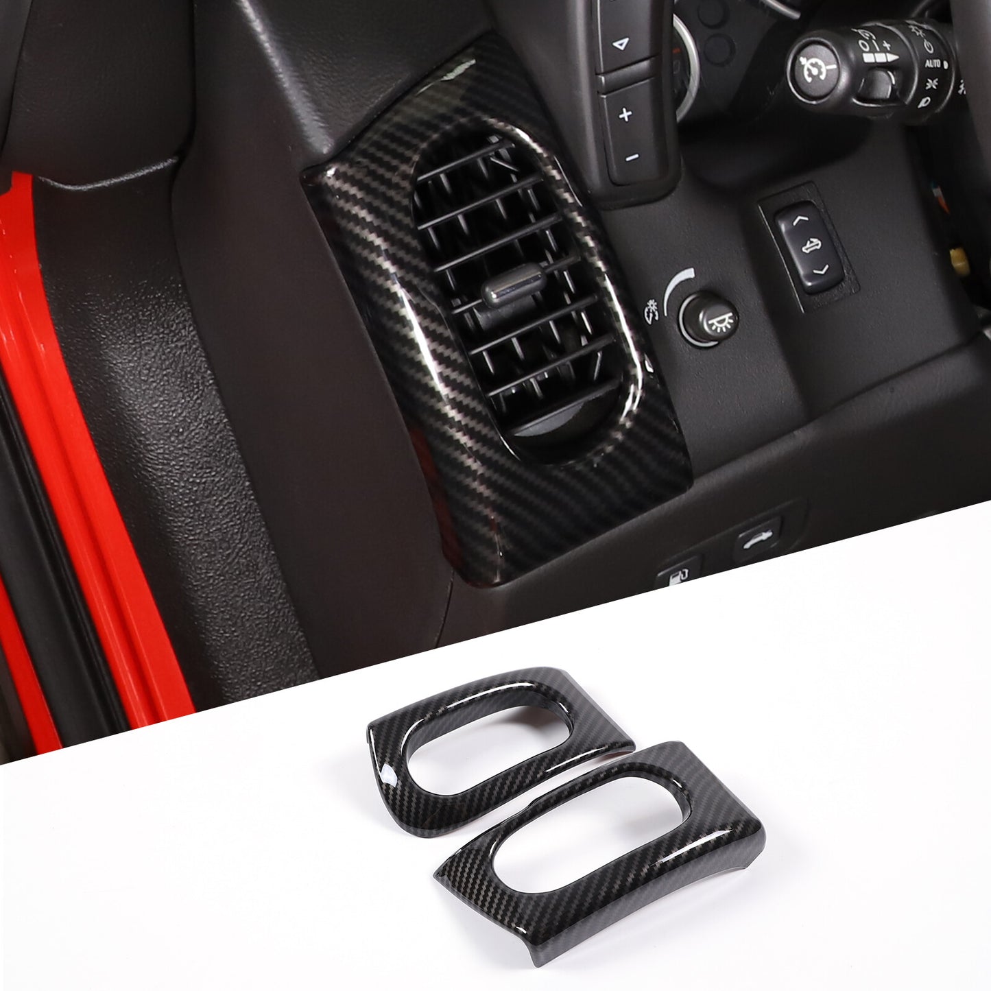 Matte Black Interior Center Gear Shift Knife Trim Cover for Sequoia 07-21- v