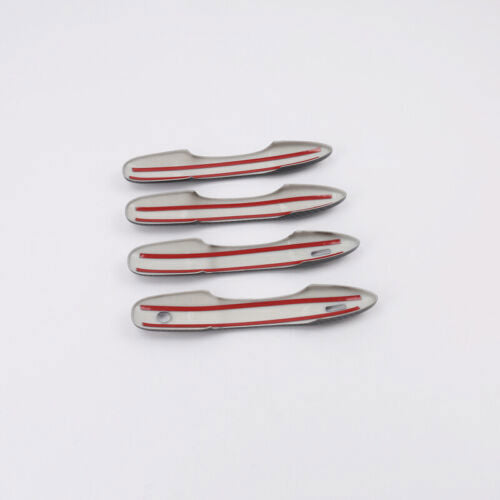 4P Carbon Fiber Look Side Door Handle Cover Trims for Toyota for Corolla Sedan 20-24