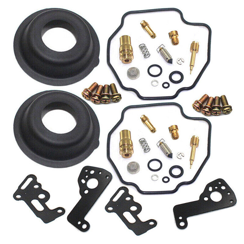 2x Carburetor Repair Kit Diaphragm Fit for Yamaha XV535 XV535S XV500 Virago Q