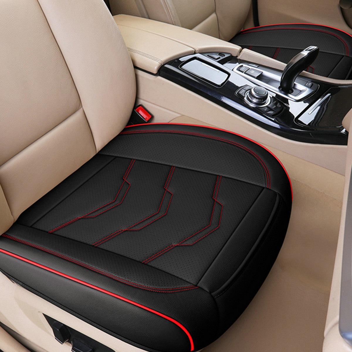 PU Leather Front Cover Car for Seat Cover Protector Cushion For Interior Accessories