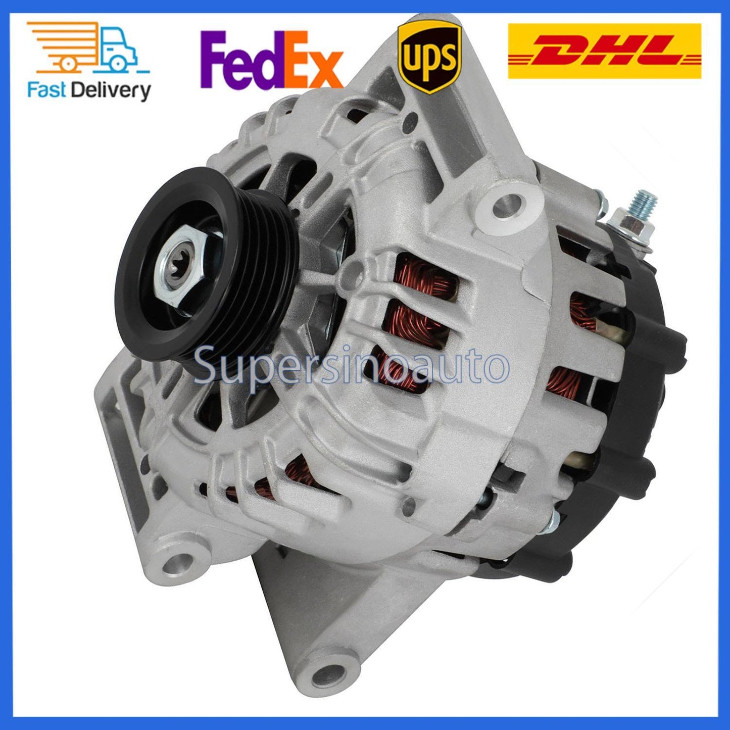13588328 Alternator for Chevy Equinox for GMC Terrain for Buick Regal 120A CW 5-Groove