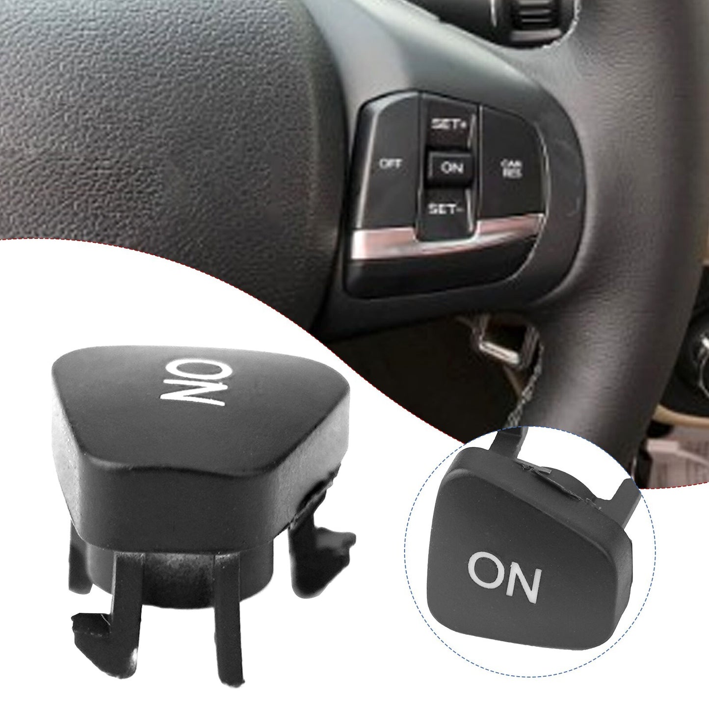 Steering Wheel Buttons Cruise Control ON Button for Ford Escort Fiesta Ecosport