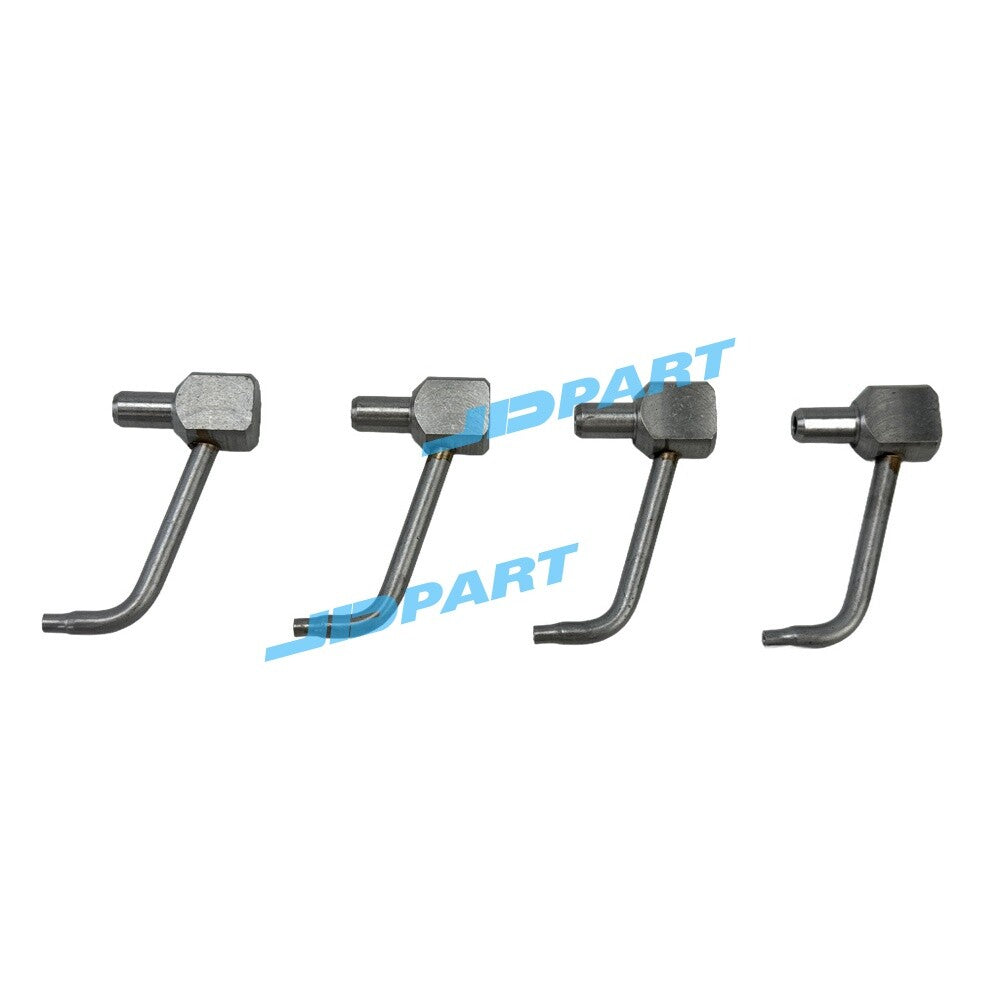 4-pack 4LE2 oil cooling nozzles 8980903140 for Isuzu excavator parts -