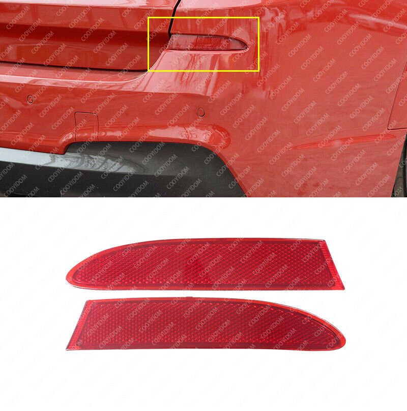 Pair Rear Bumper Reflector Light turn signal lamp For 2011-2016 2017 for BMW X3 F25