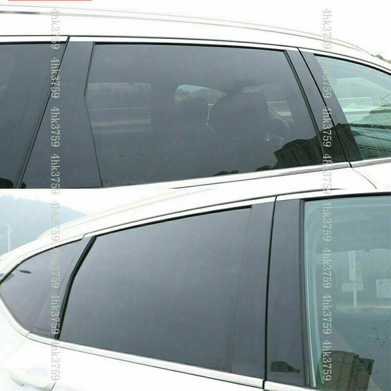For Rogue 2017-2020 Silver Car Door Sill Scuff Plate Guard Panel Cover 4P v