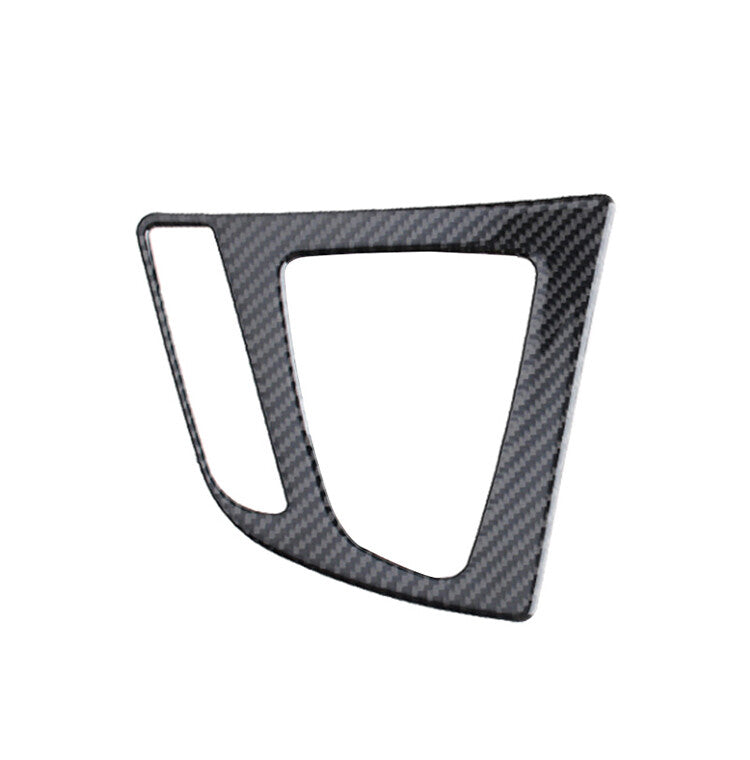 2x Red Carbon Fiber Front Door Handle Cover Trim for Land Rover Discovery Sport v