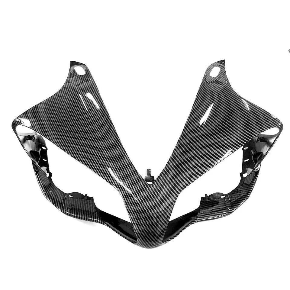 Carbon fiber front nose headlight panel fairing for Yamaha YZF R1 2007 2008