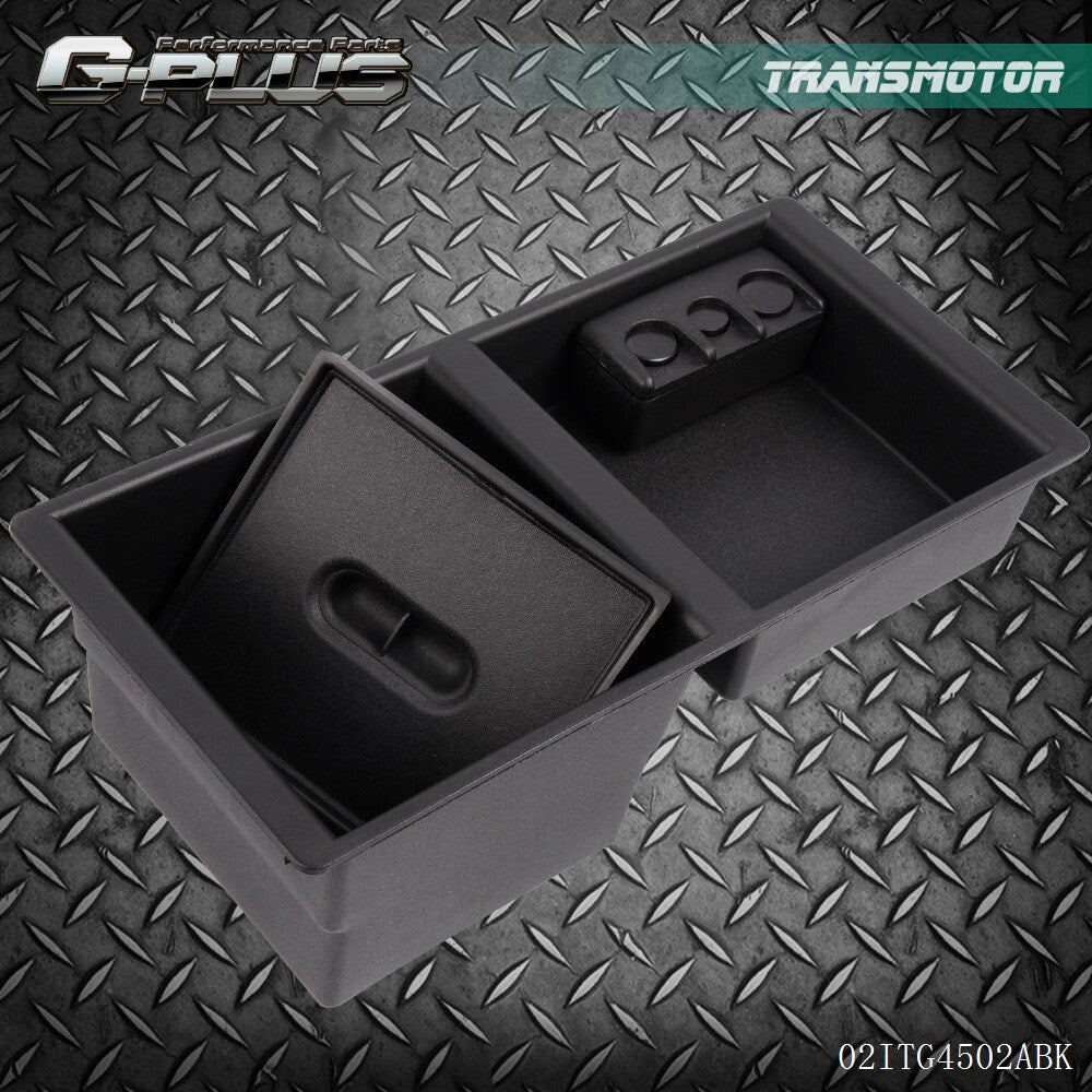 Fits Universal Center Console Organizer Secondary Storage Front Floor Insert - v
