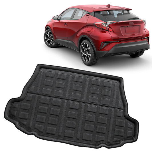 Trunk Cargo Cover Car Mat Boot Liner Floor Tray Carpet Fit for Toyota C-HR CHR 17-20