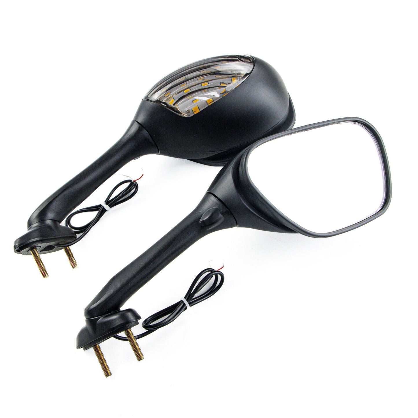 Rear View Mirrors Turn Signal Fit for Suzuki GSXR600 GSXR750 06-21 GSXR1000