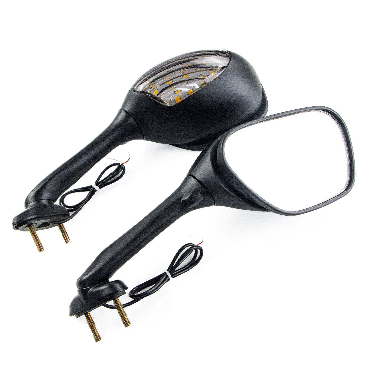 Rear View Mirrors Turn Signal Fit for Suzuki GSXR600 GSXR750 06-21 GSXR1000