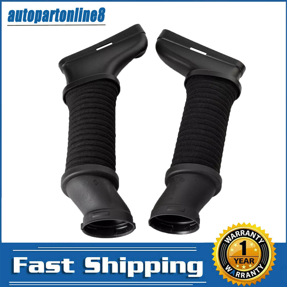 2PCS 2780902082 Air Cleaner intake Duct Hose for Benz E550 Cls550 E63 AMG L+R Q