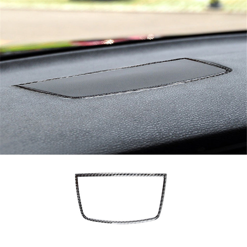 Carbon Fiber Dash Speaker Frame Cover for BMW X5 E70 X6 E71 2008-13