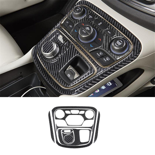 2Pcs Carbon Fiber Loudspeaker Surround Trim Cover for Honda Accord Sedan 2003-07 v
