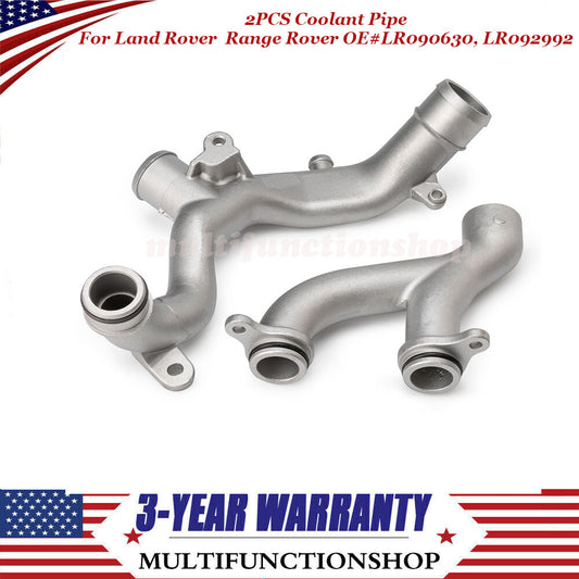 Coolant Pipe Kit for Land Rover LR4 3.0L for Range Rover 5.0L V8 Supercharged 13-19