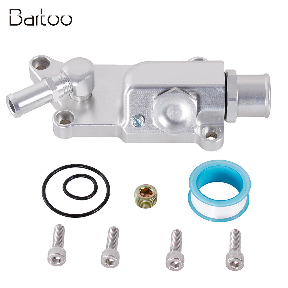 For K20Z3 K24 Upper Coolant Housing With Elbow Filler Neck Hose K-Series Q