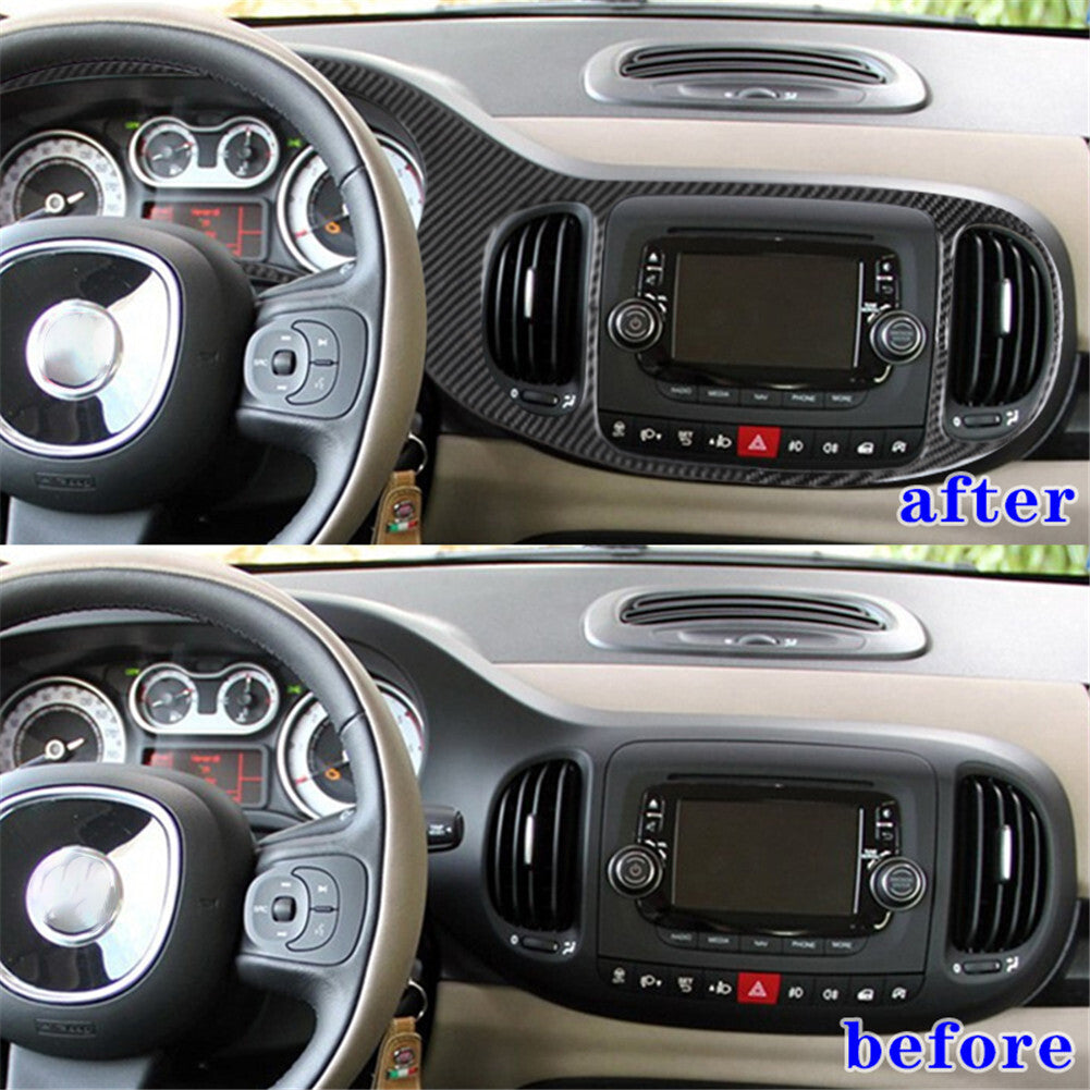 Carbon Fiber Window Lift Switch Button Panel Trim For Macan 2014-2019 v