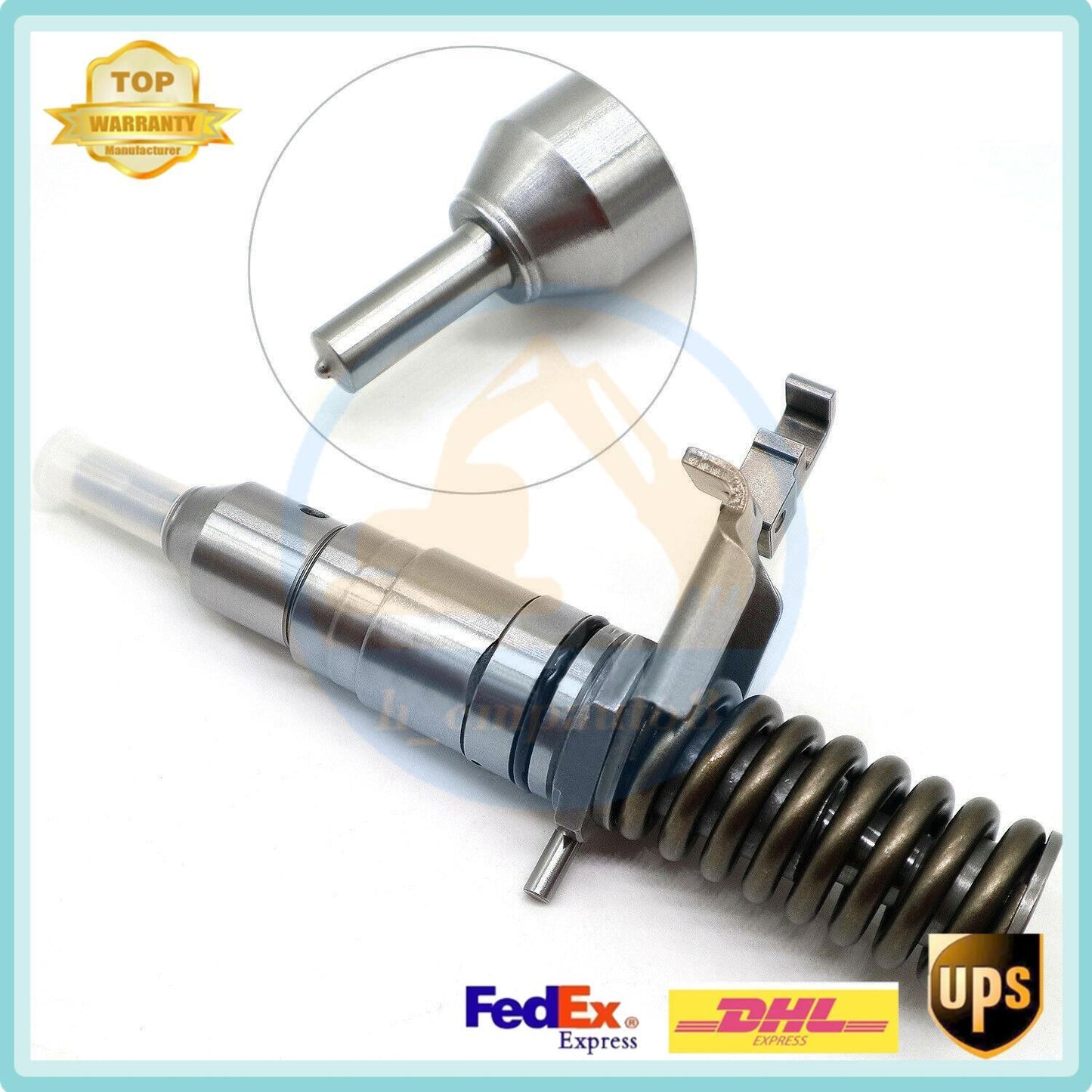 For Caterpilliar 3114 Engine E200B E320B Fuel Injector 127-8209 Excavator New