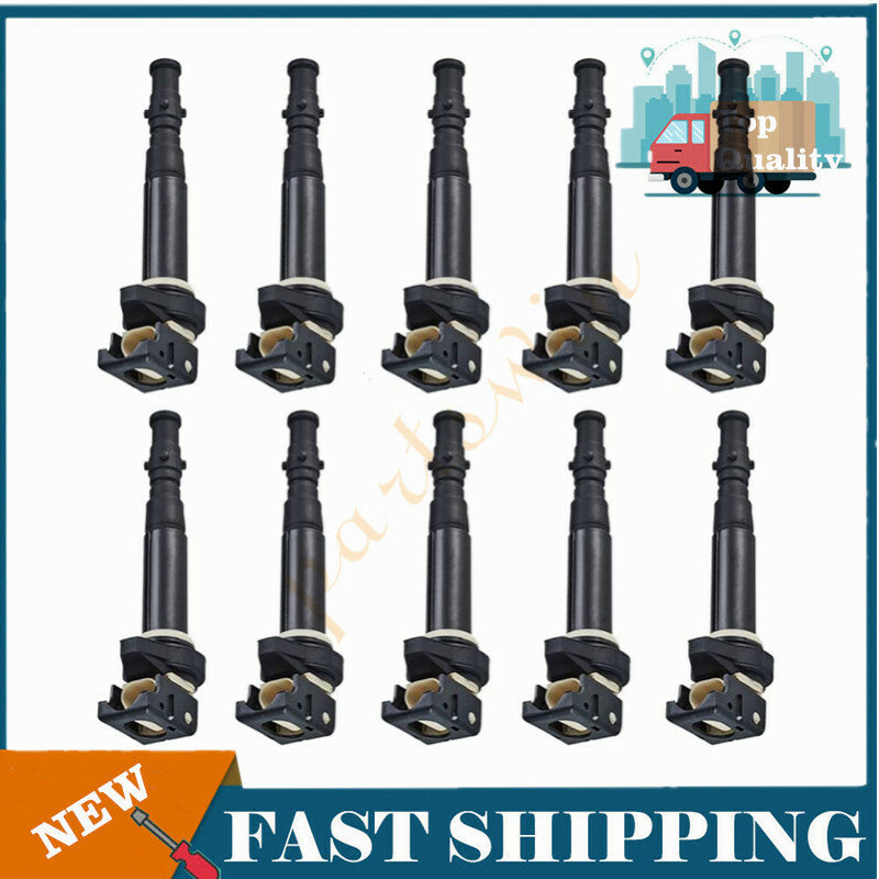 10-piece premium ignition coil set suitable for 2006-2010 M5 M6 5.0L V10 E60 E63 E64- n