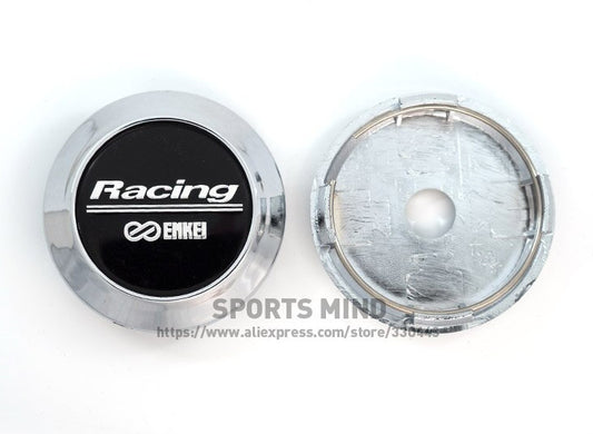 4x60 mm wheel center cap hubcap rim cap badge decal Volk Racing Chrome TE37- v