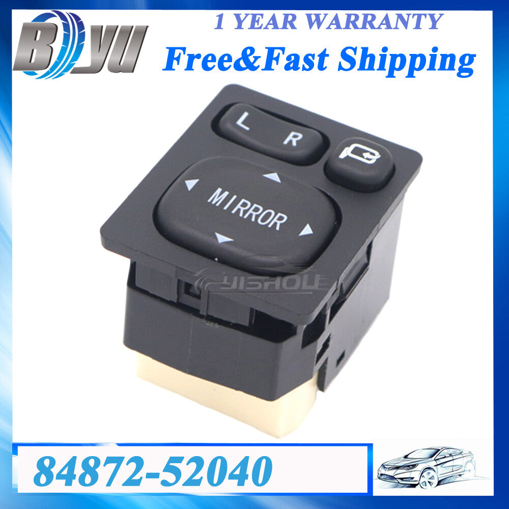 84872-52040 Rear View Folding Mirror Control Switch for Toyota for Scion for Lexus New