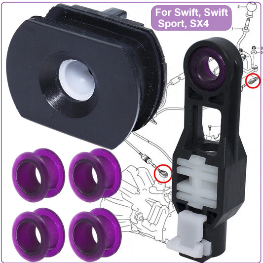 Gear Shift Cable Bushing for Suzuki SX4 for Swift Sport End Linkage Clip Repair Kit