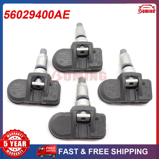 Set of 4 TPMS Tire Pressure Sensor 56029400AE for Dodge for Challenger SRT 2008-2020
