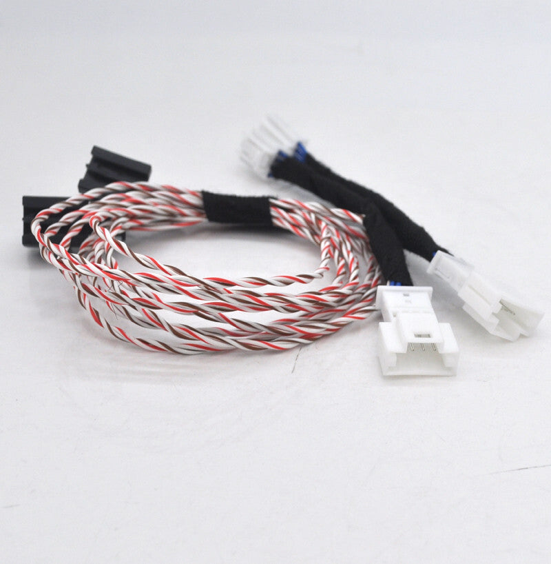 Retrofit LED Illuminated Door Sill courtesy cable footwell for Mercedes x247 GLB v