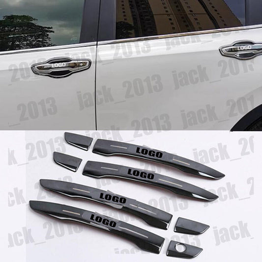 for Honda CRV CR-V 2017-2022 stainless Black Car Door Handle Cover Trims 8Pcs