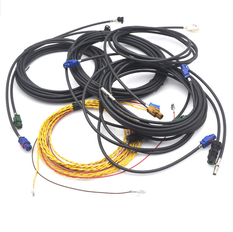Retrofit Surround 360 Camera Wiring Harness cable for Mercedes W166 GLE X166 GLS v