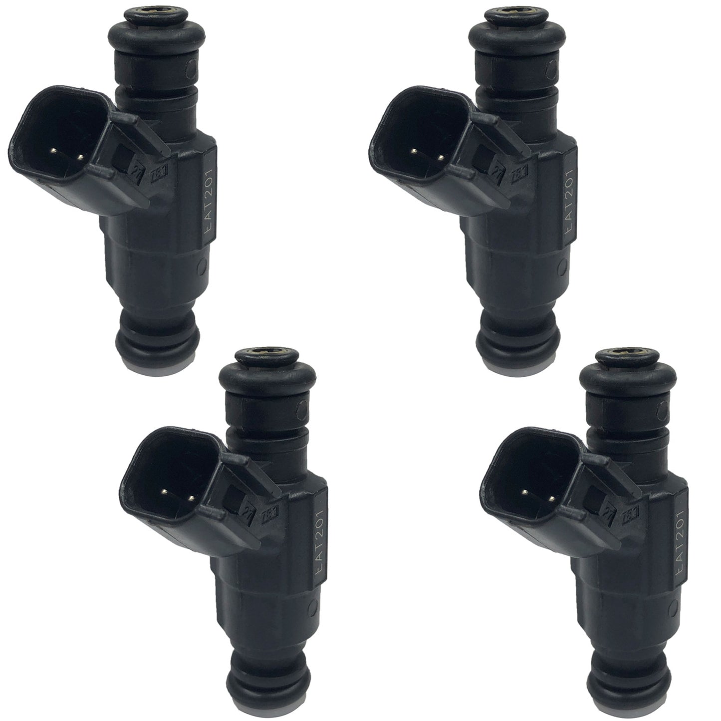 4Pcs Upgrade 0280155974 Fuel Injectors EV6 For 2000-2001 for Ford Focus 2.0L