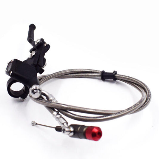 Motorcycle 7/8 inch aluminum 22 mm hydraulic brake clutch lever master cylinder kit - n