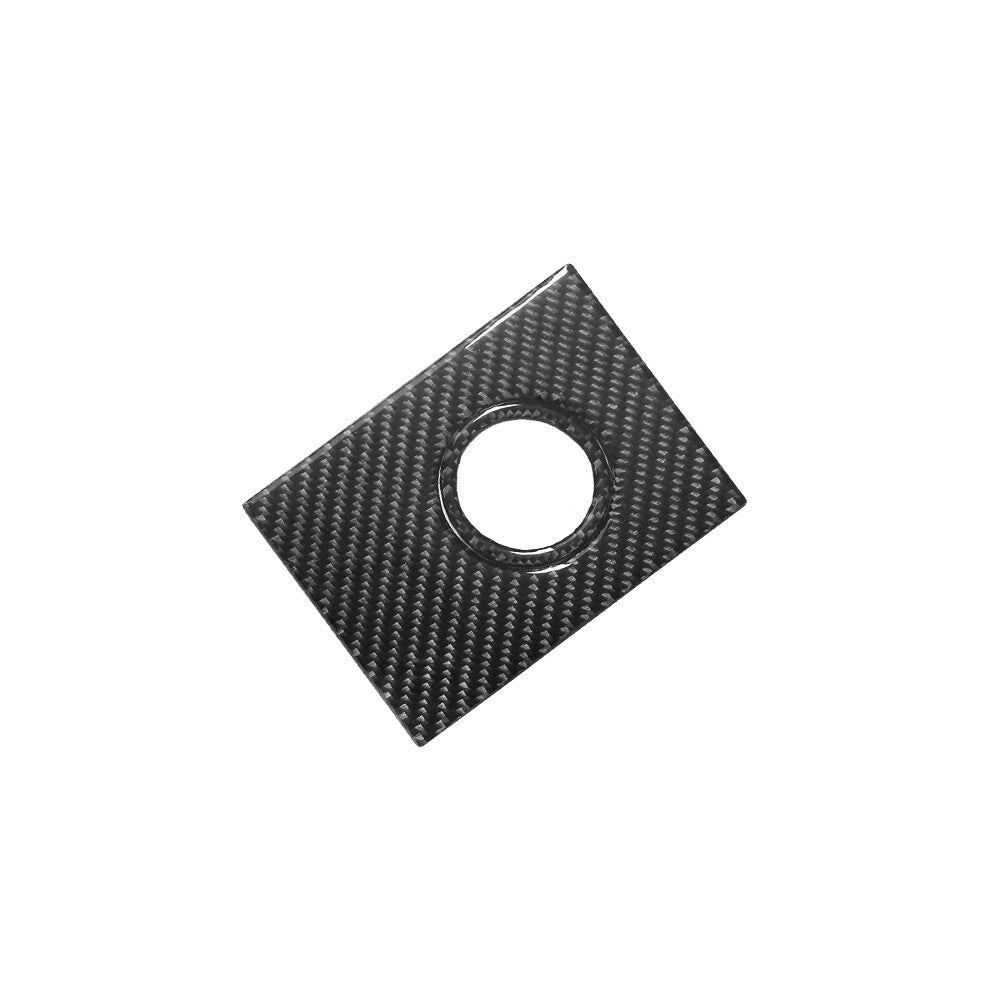 2Pcs Carbon Fiber Front Window Lift Panel Cover Trim for Chrysler 300 2005-2007 v